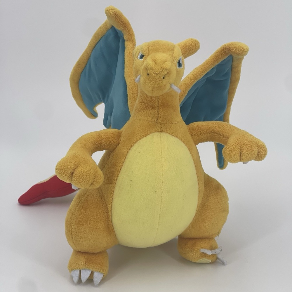 Nintendo Pokemon Charizard Figure Plush Fire Type Japan Exclusive 10" Rare - Picture 3 of 9